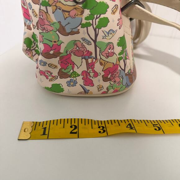 Loungefly Disney Snow White Seven Dwarfs Mini Backpack Allover Print